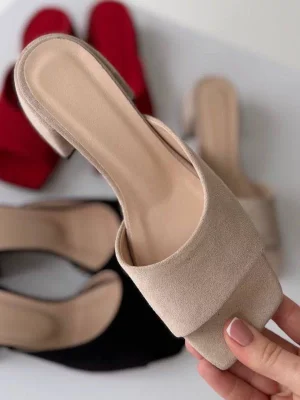 женские шлепанцы MS-1345